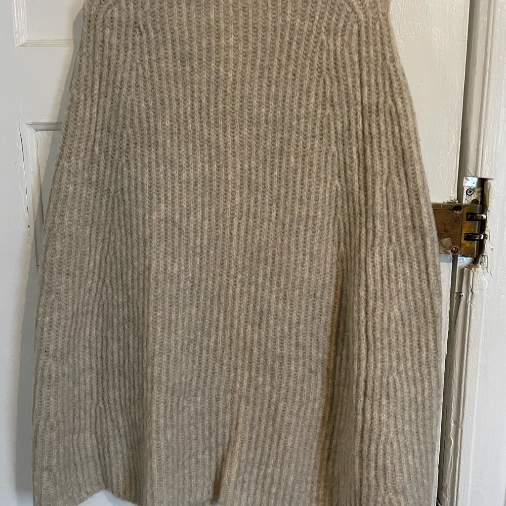 J. Crew sweater poncho.